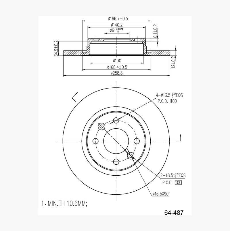 BRAKE DISC Biltema.no
