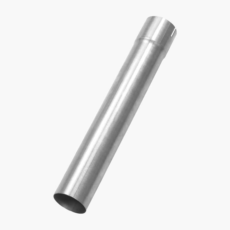 Rett rør med muffe, 0,5 m, 76 mm - Biltema.no