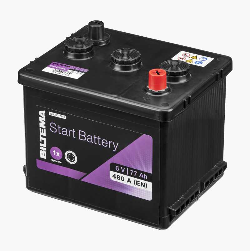 Bilbatteri 6 Volt Biltema