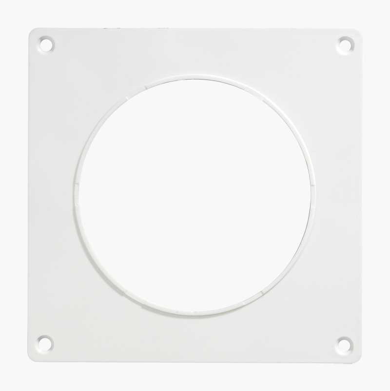 Täckplatta, Ø100 mm - Biltema.fi