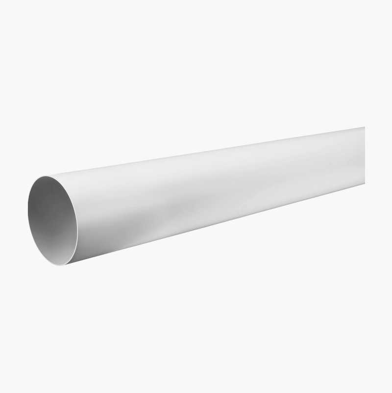 Ventilationsrör, Ø125 mm x 2 m - Biltema.se