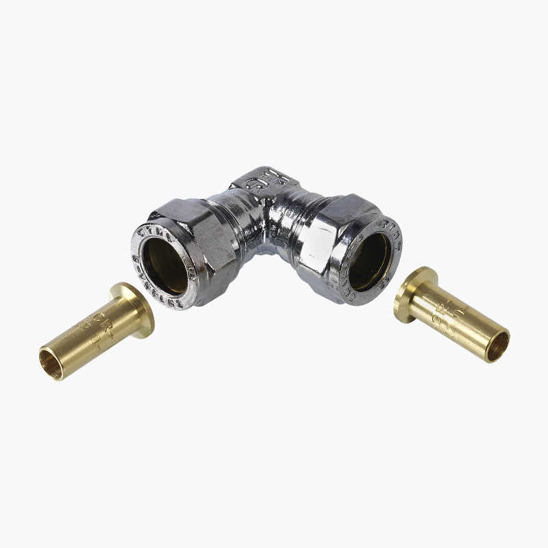 PEX vinkelkobling, 12 x 12 mm - Biltema.no