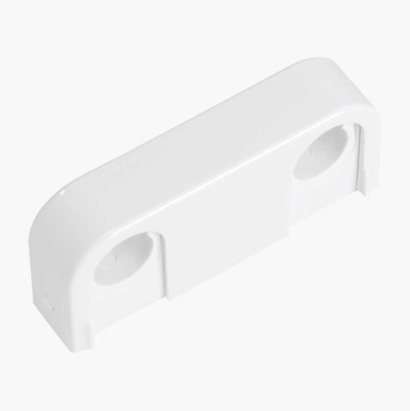 Rörklämma CC60, vit, 18–22 mm, 2 st. - Biltema.se