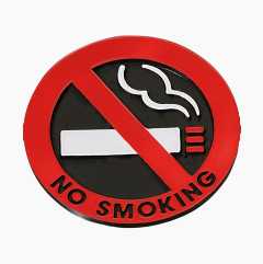 “No smoking” stickers, 2-pack