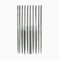 Needle files, 10-pack