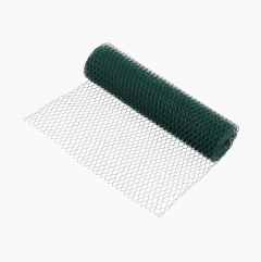 Galvanoitu, muovipinnoitettu verkko