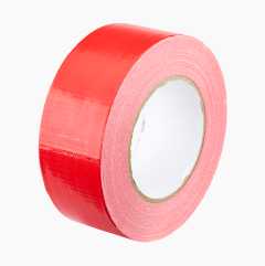 Cloth tape, red, 15 m