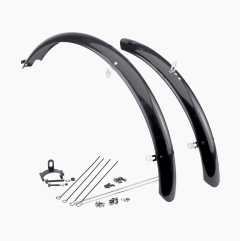 Mudguards for standard bicycles