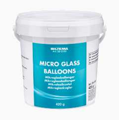 Microglass balloons