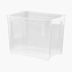 Storage box with wheels, 70 litre