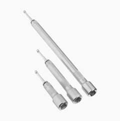 Extenders with magnet, 3 parts