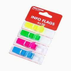 Info flags, 4 x 36-pack