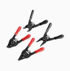 Låsringstångsats mini, 4 st.