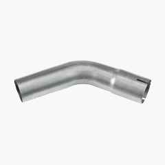 Elbow pipe with sleeve 45°, 51 mm