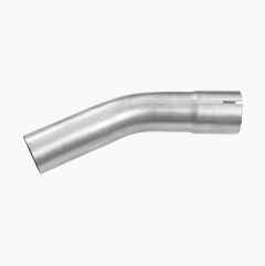 Elbow pipe with sleeve 90°, 51 mm