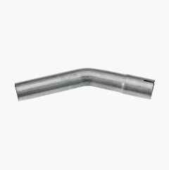 Elbow pipe with sleeve 30°, 45 mm