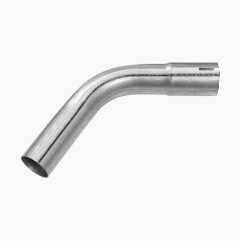 Elbow pipe with sleeve 60°, 45 mm