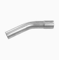 Elbow pipe with sleeve 30°, 51 mm