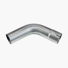 Elbow pipe with sleeve 60°, 76 mm