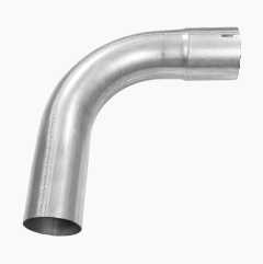 Elbow pipe with sleeve 90°, 76 mm
