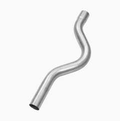 Exhaust pipe, rear axle, 76mm