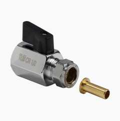 PEX Mini ball valve, female