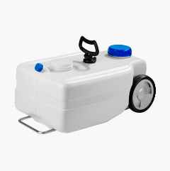 Water tank with wheels, 25 litre