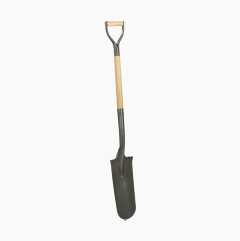 Digging spade, rounded, 115 cm