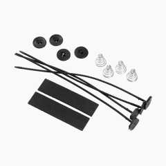 Fitting kit for cooling fans