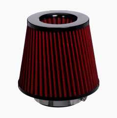 Sport air filter, red, 150 mm