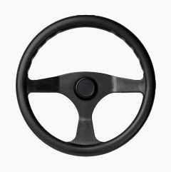 Steering wheel, 340 mm, black