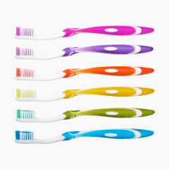 Toothbrushes, 6-pack