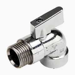 Mini ball valve, angle (ins./outs.)