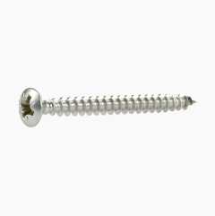 Drainage & water screws, 5,5 x 40 mm, stainless, 100 pcs.