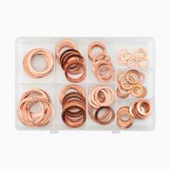 Copper washers, 90-pack