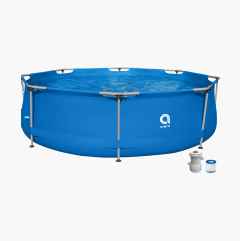 Swimming pool, including pump, 300 cm, 4 383 litre