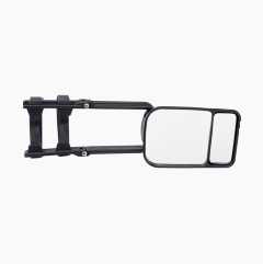 Matkailuvaunun vetoauton sivupeili, jaettu