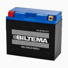 MC-batteri Gel, 12 V, 10 Ah, 150 x 70 x 130 mm
