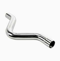 Exhaust pipe, rear axle, 76 mm