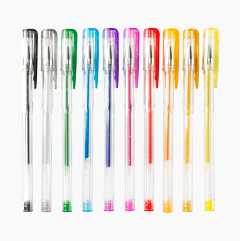 Glitter Pens, 10-pack
