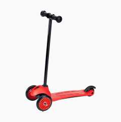 Three-wheel kick scooter, Red