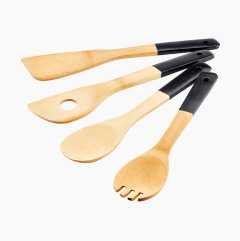 Kitchen utensils, 4 parts