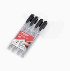 Calligraphy pens, 4 pack