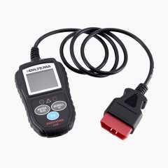 Vikakoodien lukulaite, värinäyttö