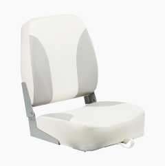 Collapsible boat chair, white/grey