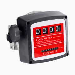 Flow meter for diesel pumps