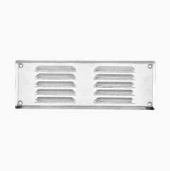 Ventilation grille, screw mounting, 315 x 110 mm