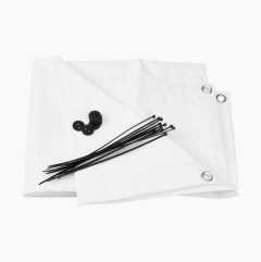 Parvekesuojus, 250 x 80 cm