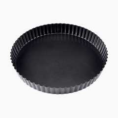 Pie pan, removable base, 26,3 cm