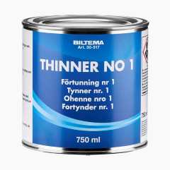Thinner No. 1, 0.75 litre
